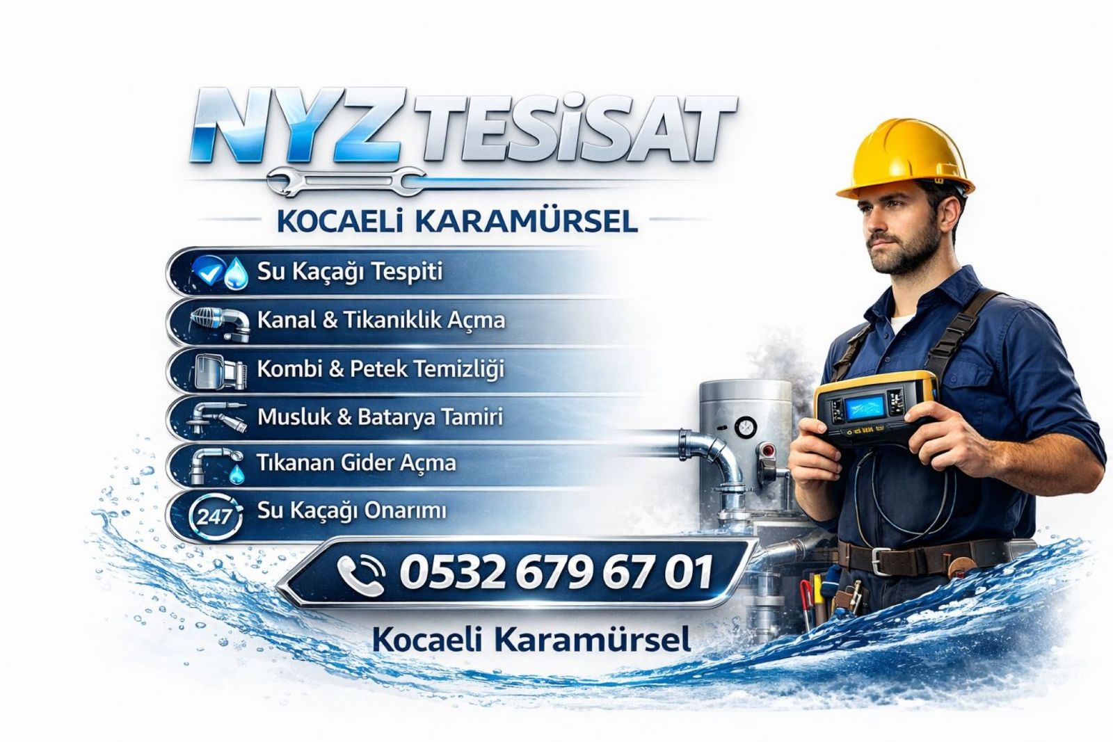 Karamürsel Yalakdere Su Tesisatçısı